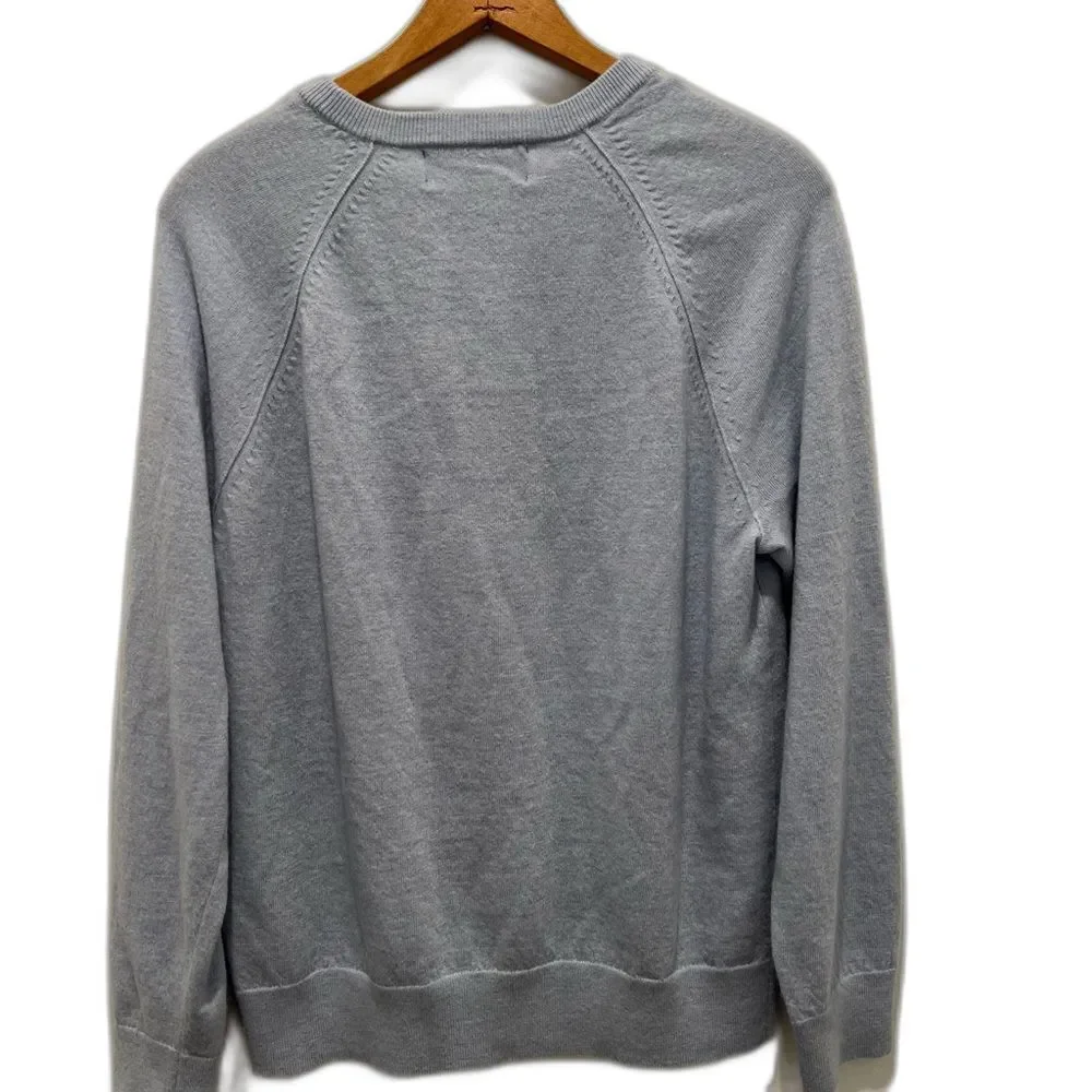 Banana Republic Italian Merino Yarn Crewneck Sweater Size Large